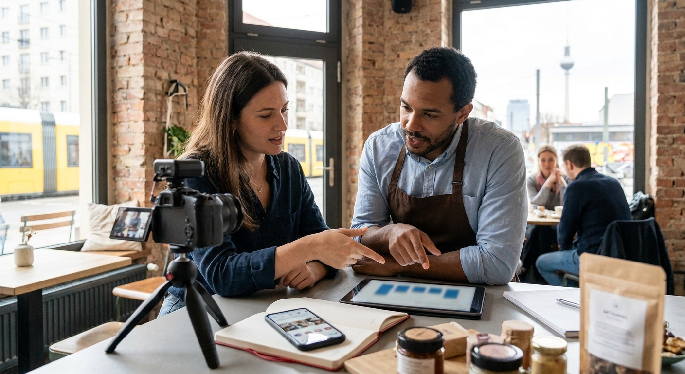 Social-Media-, Influencer- und Creator-Marketing visuell erklaert