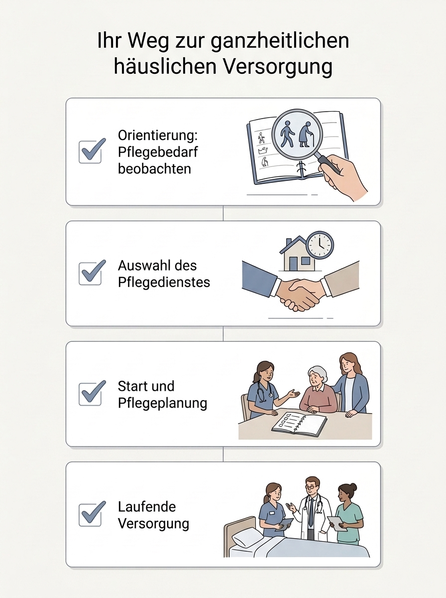 Checklisten-Visual: Ganzheitliche Pflege