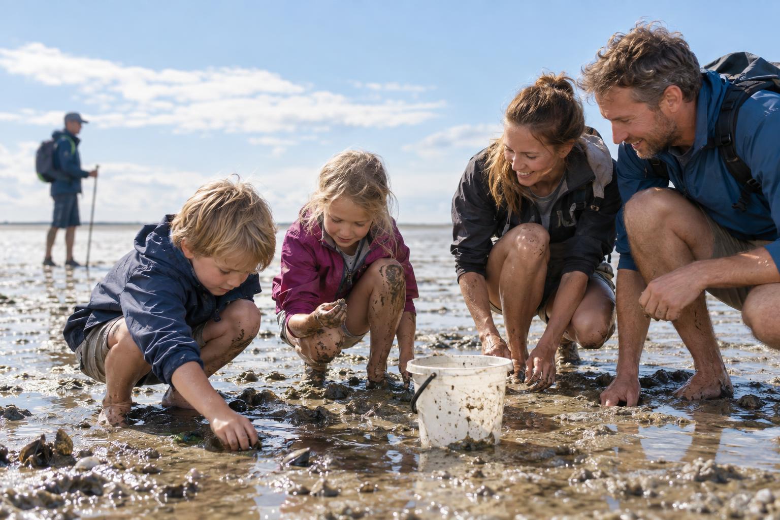 Wattwanderung mit Kindern – Abenteuer im Nationalpark Wattenmeer