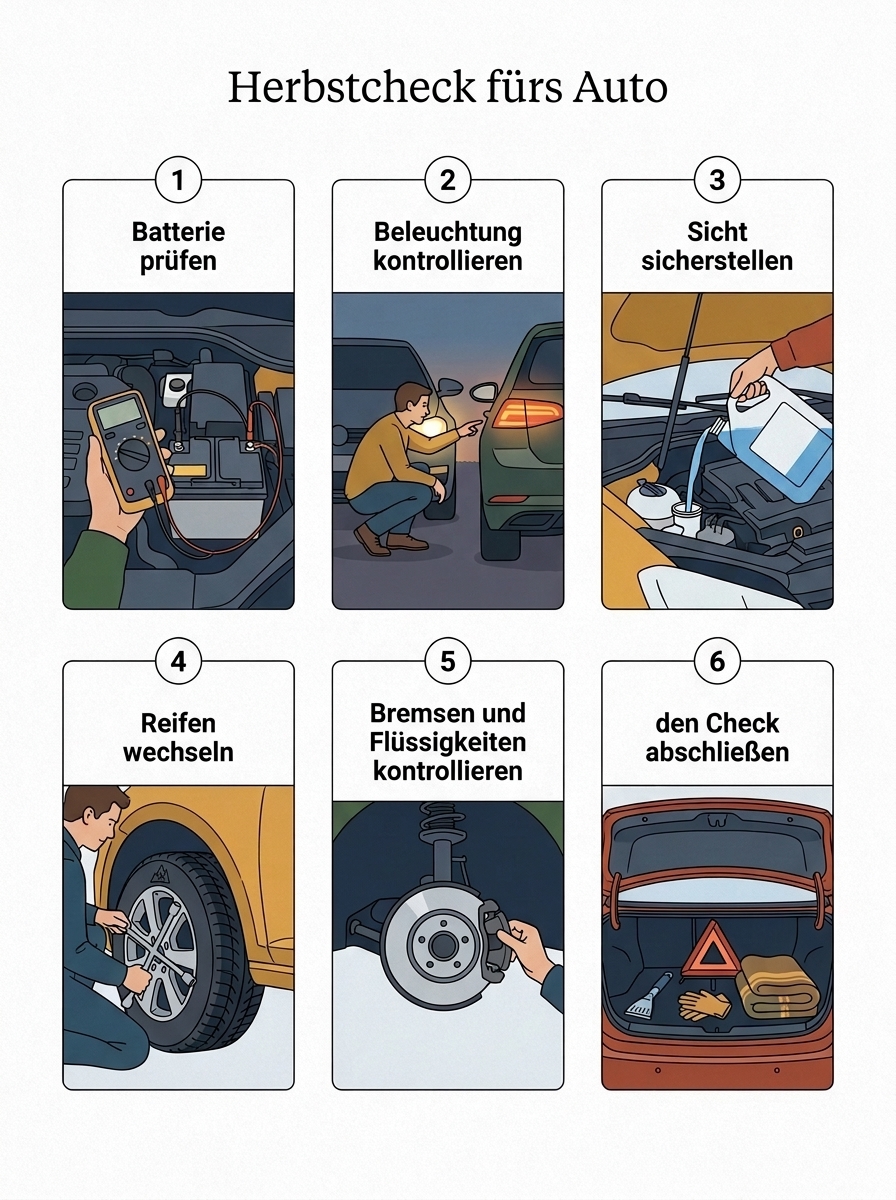 Ablaufdiagramm: Herbstcheck