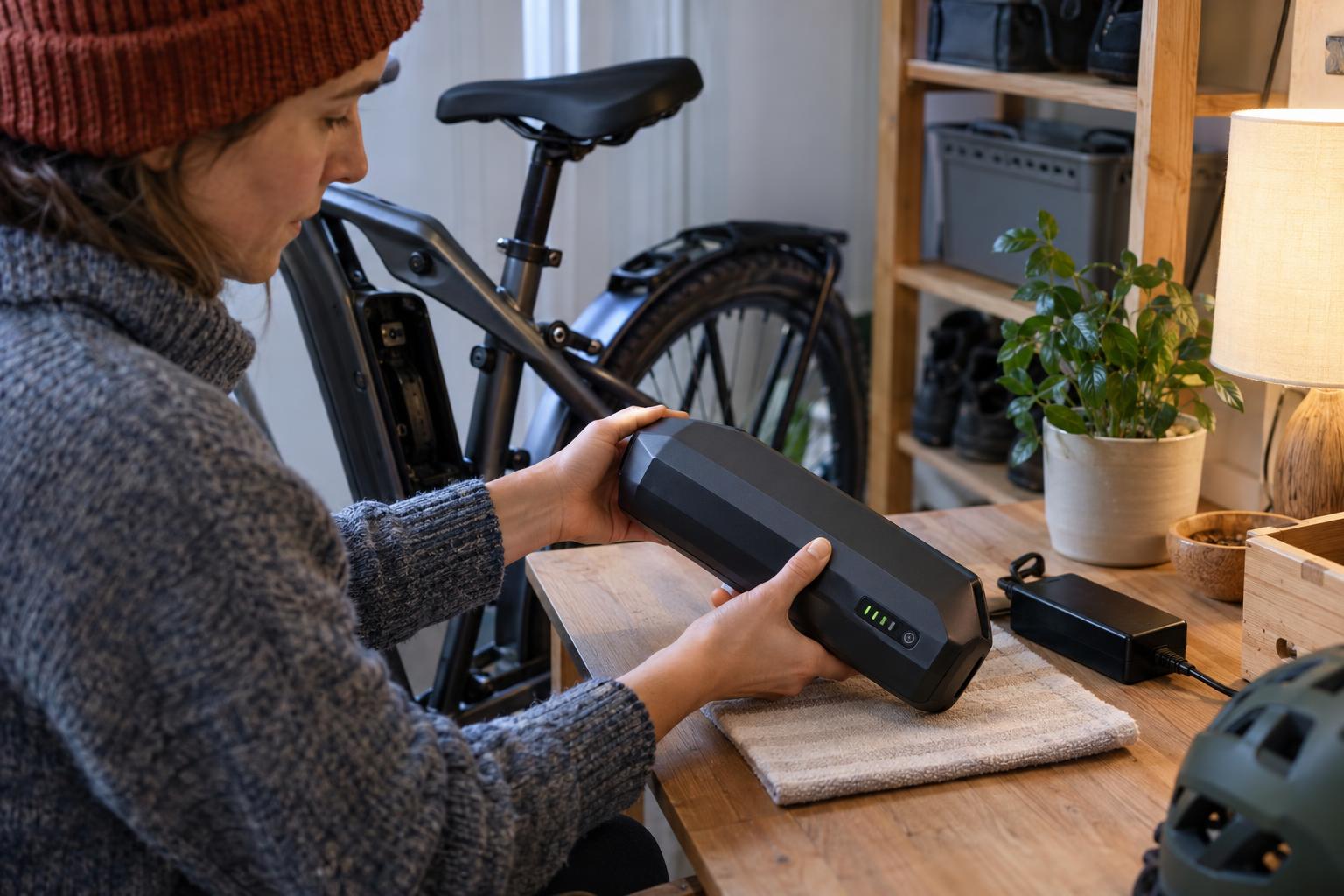 Schritt 4: E-Bike-Akku separat und sicher lagern